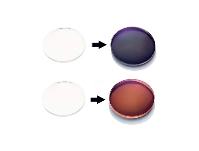 Especificação da Lente Fotocromática Óptica Photogrey 1.56 Bifocal Flat Top HMC EMI para Prescrição