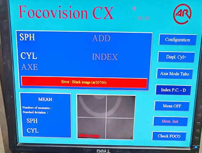 Especificação de Moldes para Lentes de Óculos