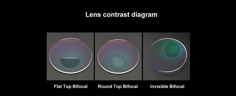 Comparação dos Tipos de Lentes Bifocais
