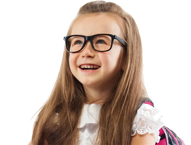 Lentes de controle de miopia infantil com desfoco multizona